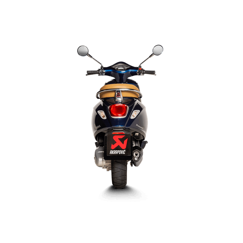 Akrapovic Slip-On Line SS Exhaust | S-VE125SO3-HZBL