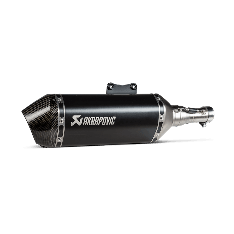 Akrapovic Slip-On Line SS Exhaust | S-VE125SO3-HZBL