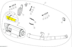 Akrapovic Stainless Steel NOISE INSERT | V-TUV251