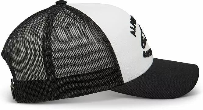 Alpinestars Triple Truck Hat, White, Black | 1214-817192010