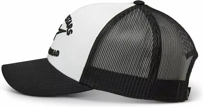 Alpinestars Triple Truck Hat, White, Black | 1214-817192010