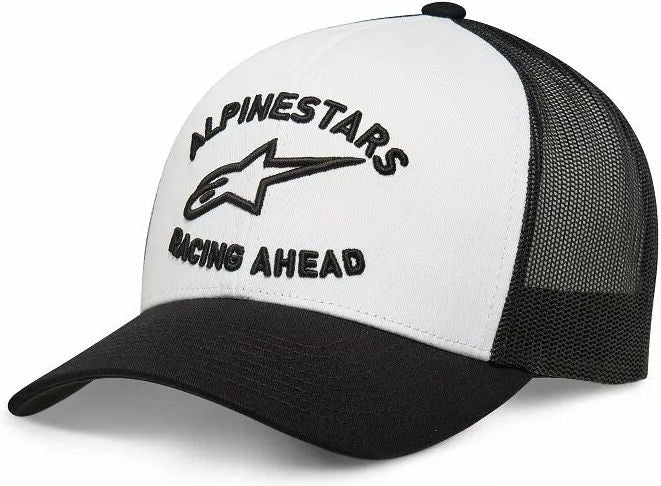 Alpinestars Triple Truck Hat, White, Black | 1214-817192010