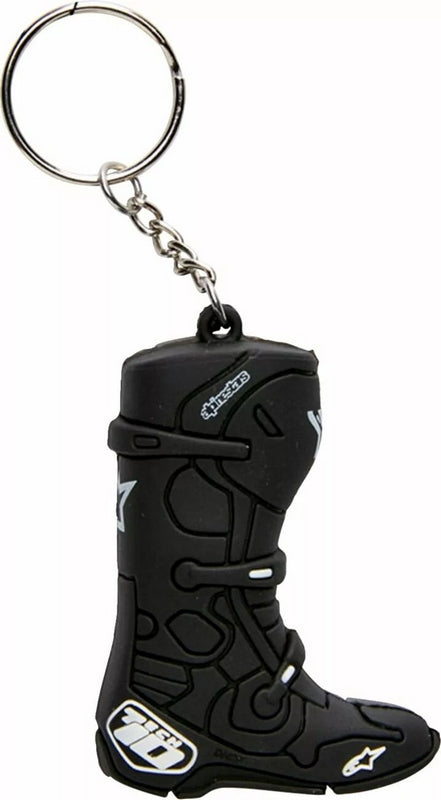 Alpinestars 10 Boot Keyfob, Black | 1230-94000-10