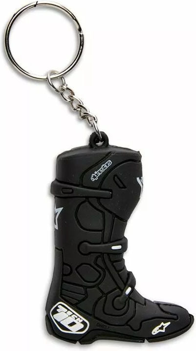Alpinestars 10 Boot Keyfob, Black | 1230-94000-10