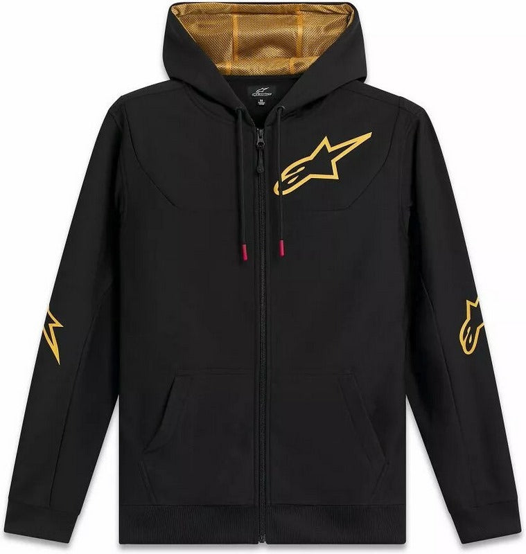 Alpinestars Sessions V3 Hoodie, Black, Gold | 1244-53110-1059