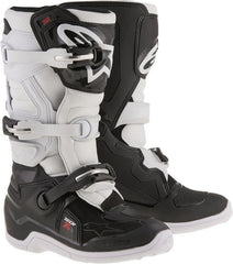 Alpinestars YOUTH TECH 7S OFFROAD BOOTS BLACK/WHITE, Size-6 | 2015017-12-6