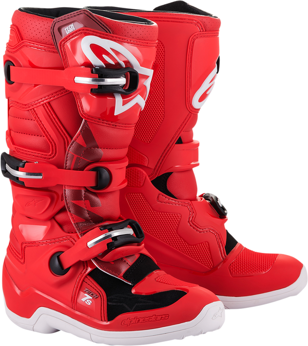 ALPINESTARS BOOT TECH7S RED 2 | 2015017-30-2