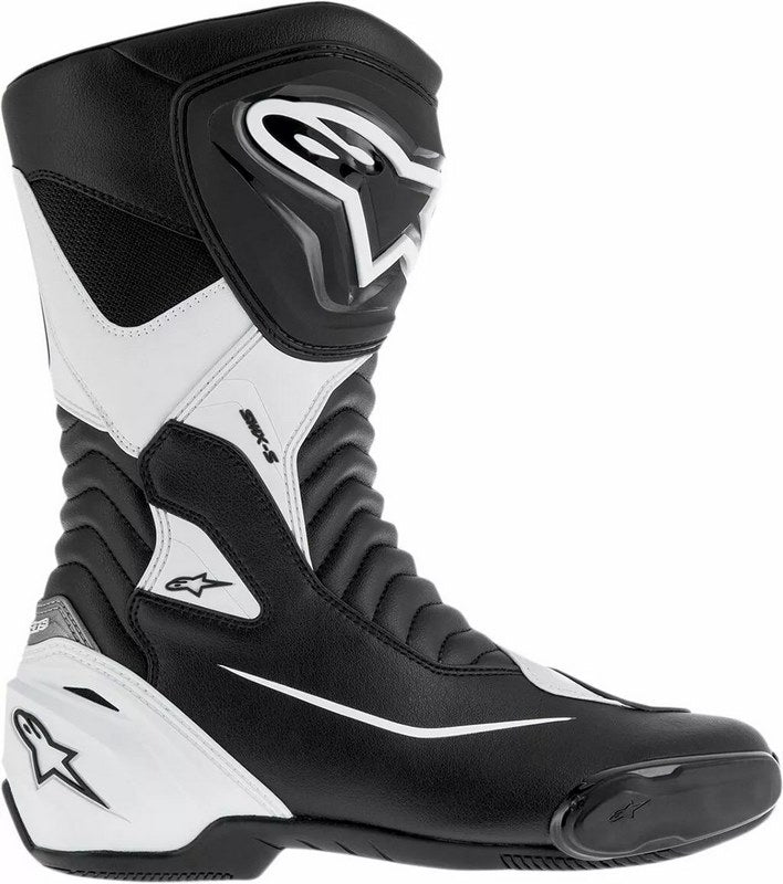 Alpinestars SMX S Boots, Black, White, Size 38 | 2223517-12-38