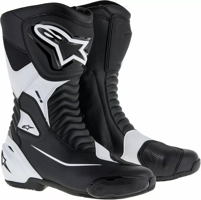 Alpinestars Smx Racing Boots S, Black|White, Size 43 | 2223517-12-43