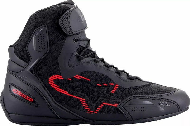 Alpinestars Faster-3 Rideknit® Shoes, Gray, Red, Black | 2510319-1993
