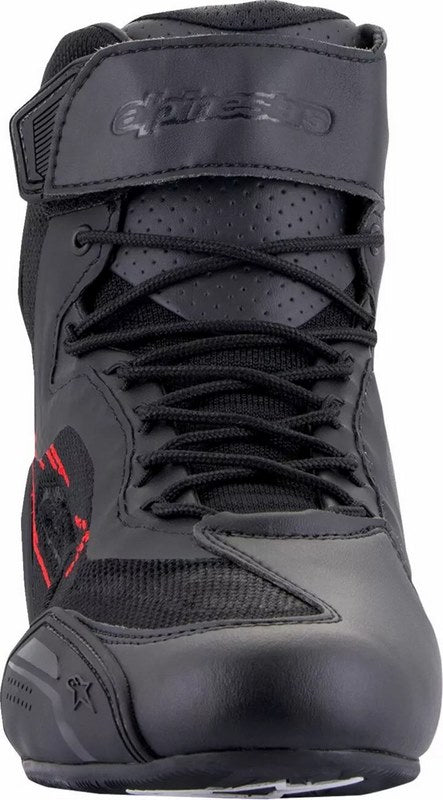 Alpinestars Faster-3 Rideknit® Shoes, Gray, Red, Black | 2510319-1993