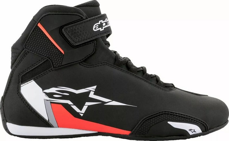 Alpinestars Sektor Shoes, Black, White, Red | 2515518-1231