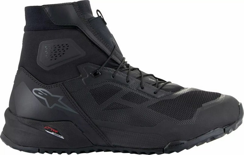 Alpinestars CR-1 Shoes, Black, Gray, Size 12.5 | 2611624-111-125