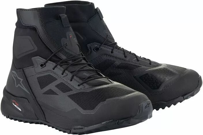 Alpinestars CR-1 Shoes, Black, Gray, Size 12.5 | 2611624-111-125