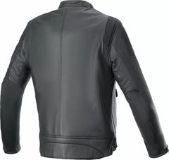 Alpinestars Dyno Leather Jacket, Black, Off-White, Red | 3103924-1316