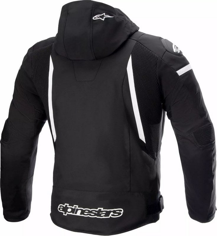 Alpinestars Zaca Waterproof Jacket, Black, White | 3206423-12