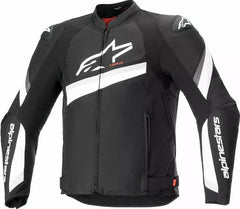 Alpinestars T-GP R v4 Jacket, Black, White, Size S | 3300524-12-S
