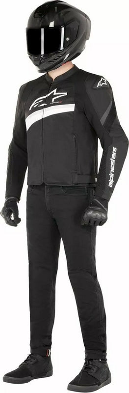Alpinestars T-GP Plus R v4 Airflow Jacket, Black, White, Size 4XL | 3300624-12-4X