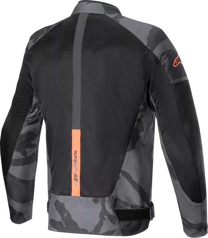 Alpinestars T-SP X Superair Jacket, Camo Gray, Red Fluo, Black | 3302022-9133