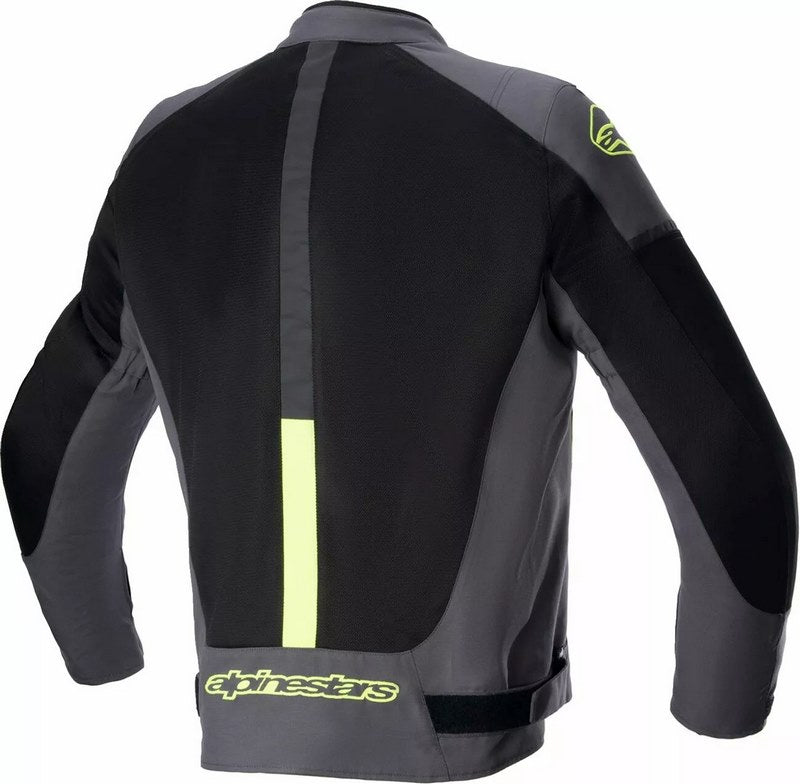 Alpinestars T SP X Superair Jacket, Black, Gray, Yellow, Size M | 3302022-9151-M