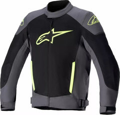 Alpinestars T SP X Superair Jacket, Black, Gray, Yellow, Size M | 3302022-9151-M