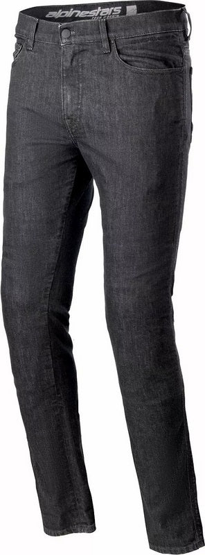 Alpinestars Cerium Tech-Stretch Denim Riding Pants, Black | 3329723-117