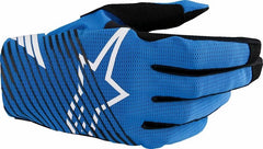 Alpinestars Radar Pro MX Gloves, Blue, Black, Size M | 3560325-70-M
