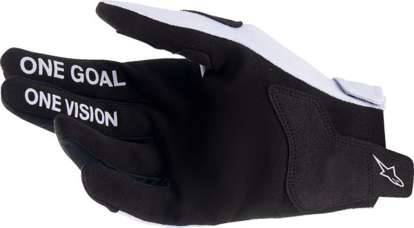 Alpinestars Off Road Gray/Black Mens Radar Gloves, Size S | 3561824-9261-S