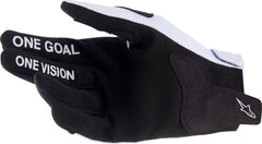 Alpinestars Off Road Gray/Black Mens Radar Gloves, Size S | 3561824-9261-S