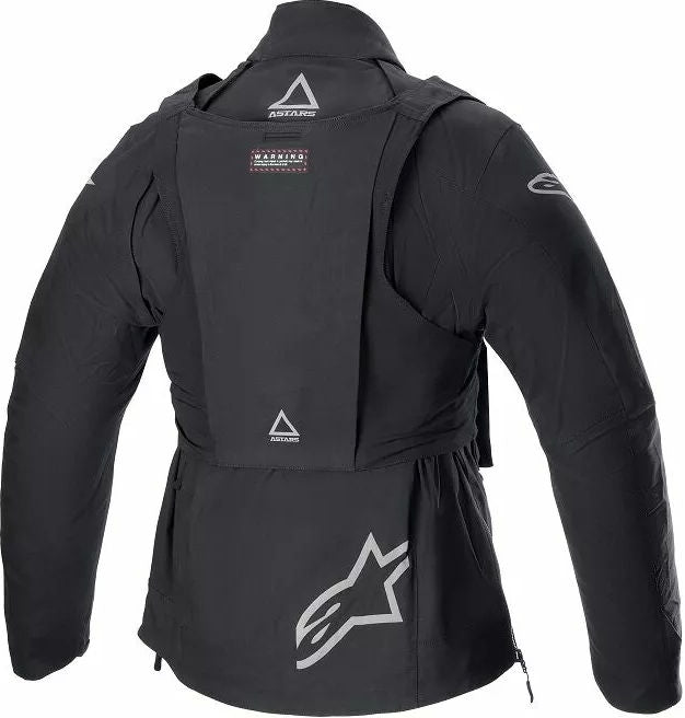 Alpinestars Techdura Jacket, Black, Silver, Size L | 3704524-1119-L