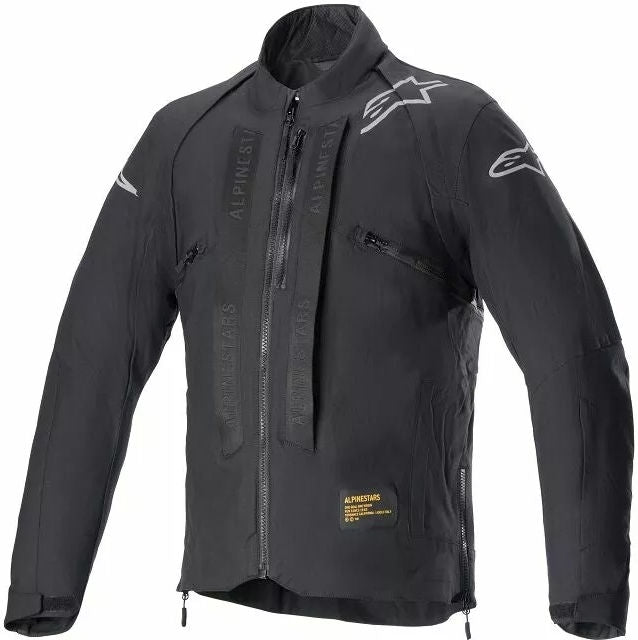 Alpinestars Techdura Jacket, Black, Silver, Size L | 3704524-1119-L