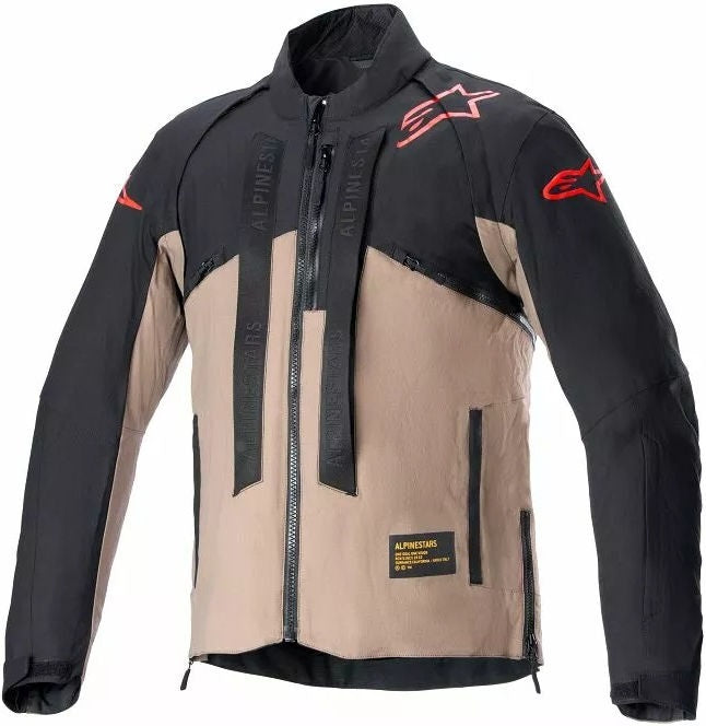 Alpinestars Techdura Jacket, Black, Brown, Size M | 3704524-1286-M