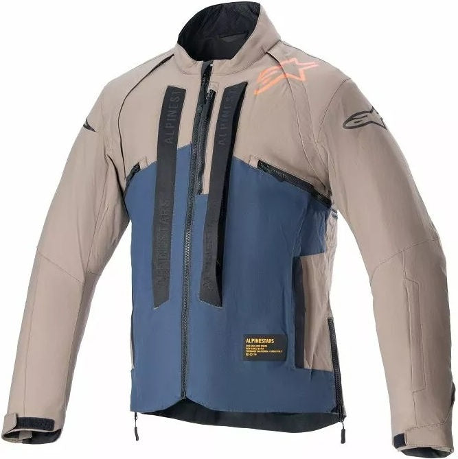Alpinestars Techdura Jacket, Brown, Navy | 3704524-8007