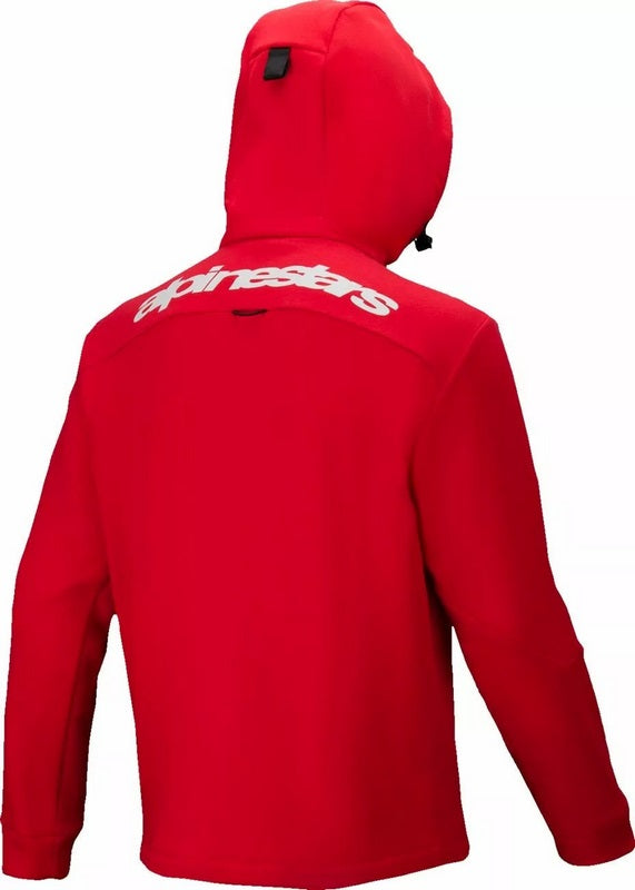 Alpinestars Racer MX Fleece Hoodie, Red | 3800125-3010
