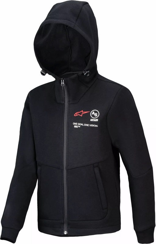 Alpinestars Youth Racer MX Fleece Jacket, Black | 3840125-10