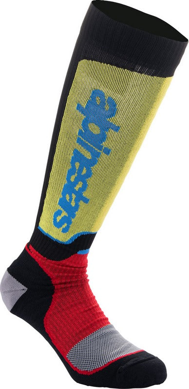 Alpinestars Black/Red/Blue MX Plus Socks | 4702324-1212
