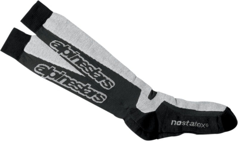 Alpinestars THERMAL TECH SOCKS BLACK/GRAY, Size-SM | 470349-11-SM