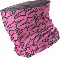 Alpinestars Neck Tube, Black, Pink, One Size | 4759319-3901