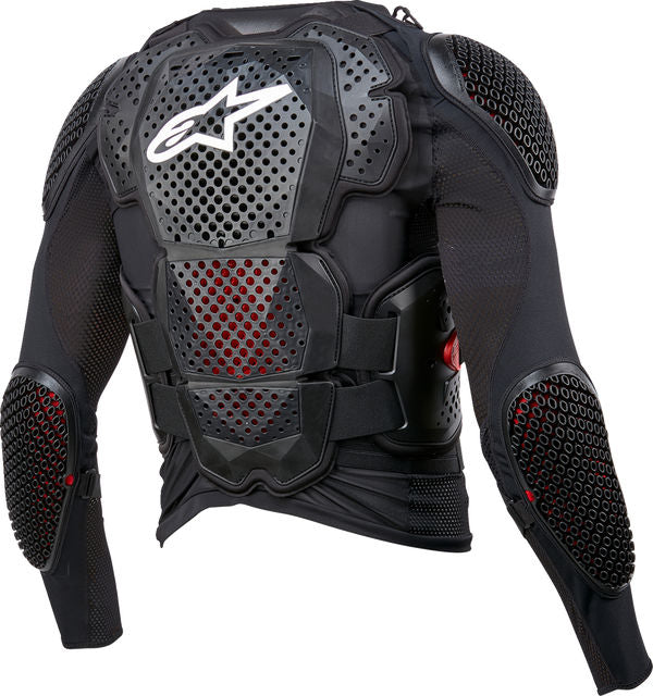 Alpinestars Black/White/Red Mens Bionic Tech v3 Jacket, Size 2X | 6506524-123-2X