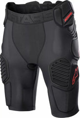 Alpinestars Bionic Pro Protection Shorts, Black, Red | 6507523-13