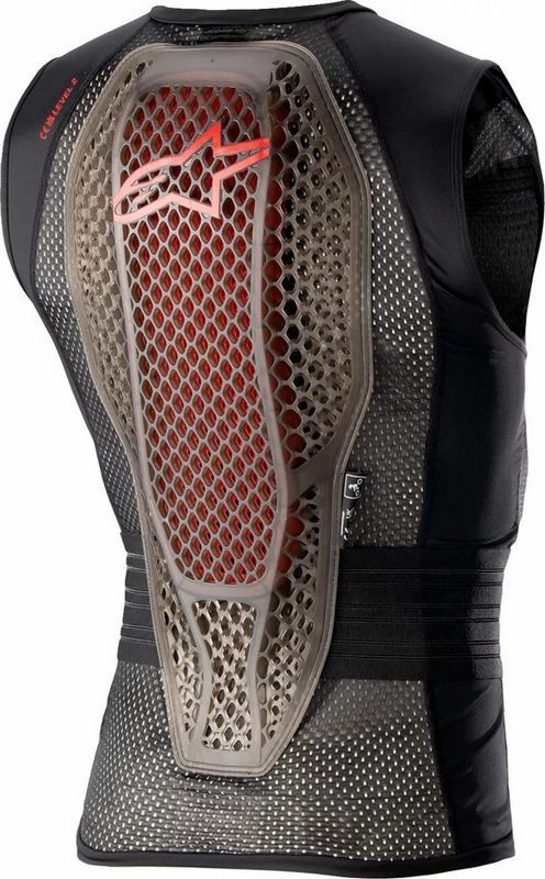 Alpinestars Nucleon Flex Pro Protection Vest, Black, Red | 6508123-009