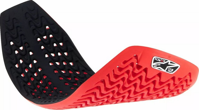 Alpinestars Nucleon Plasma Full Back Protector Insert, Black, Red | 6526624-31