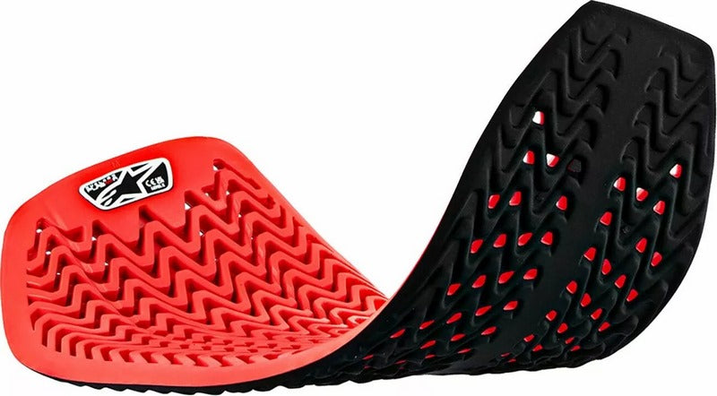 Alpinestars Nucleon Plasma Full Back Protector Insert, Black, Red | 6526624-31