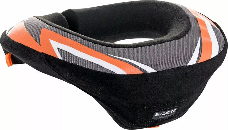 Alpinestars Youth Sequence Neck Roll, Black, Anthracite, Orange | 6741018-148