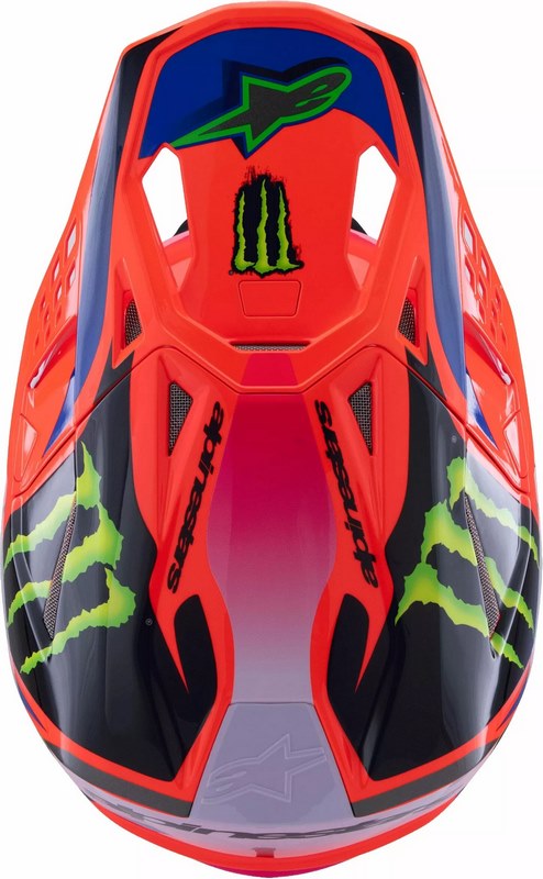 Alpinestars S-M10 Deegan Helmet, Orange, Pink, Purple | 8300525-433