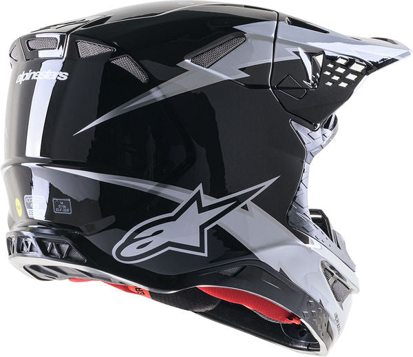 Alpinestars Off Road Black/White Supertech M10 Helmet | 8300623-1121