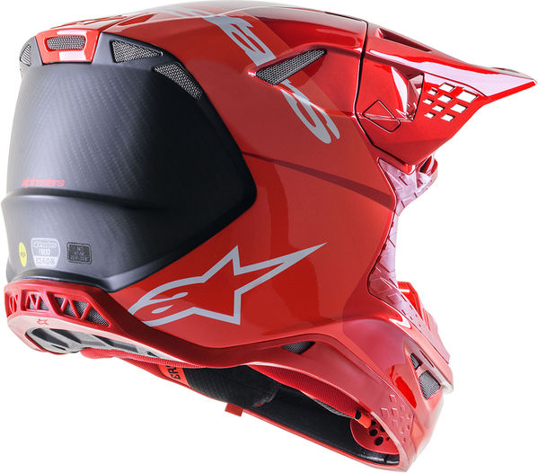 Alpinestars Off Road Red Supertech M10 Helmet | 8300923-3003