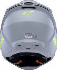 Alpinestars Youth S-M3 Radium Helmet, Gray, Black, Yellow | 8301925-9510