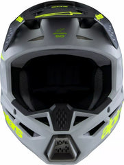 Alpinestars Youth S-M3 Radium Helmet, Gray, Black, Yellow | 8301925-9510