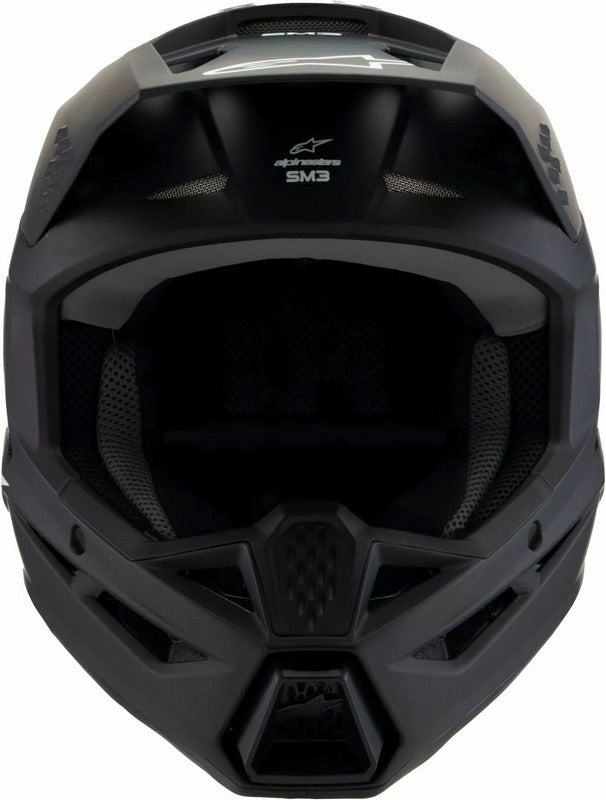 Alpinestars Youth S-M3 Solid Helmet, Black | 8302425-110